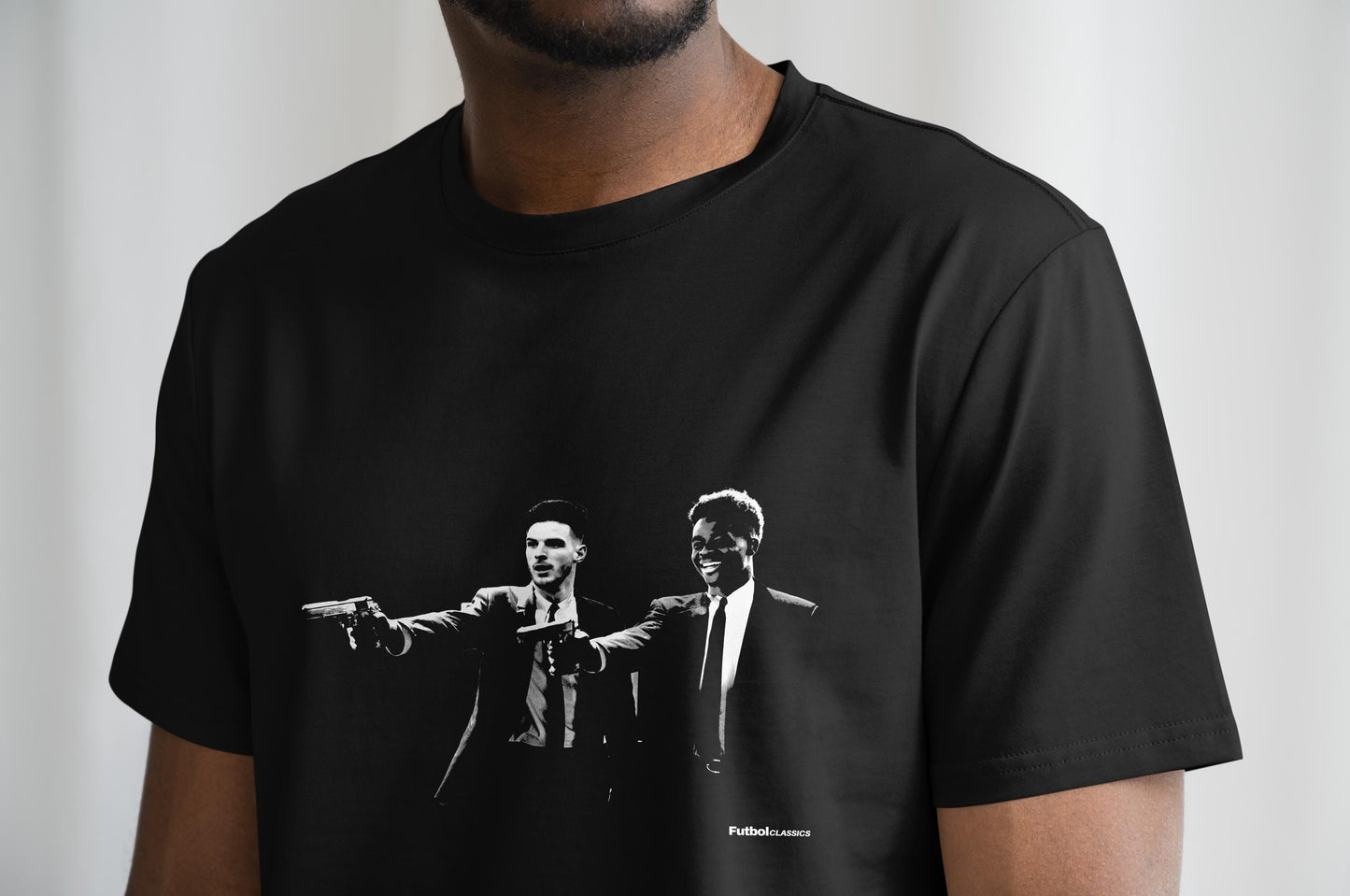 Declan Rice & Bukayo Saka Pulp Fiction Style T Shirt | Arsenal England T Shirt | Arsenal Fan | Arsenal Shirt | Funny Arsenal Tee