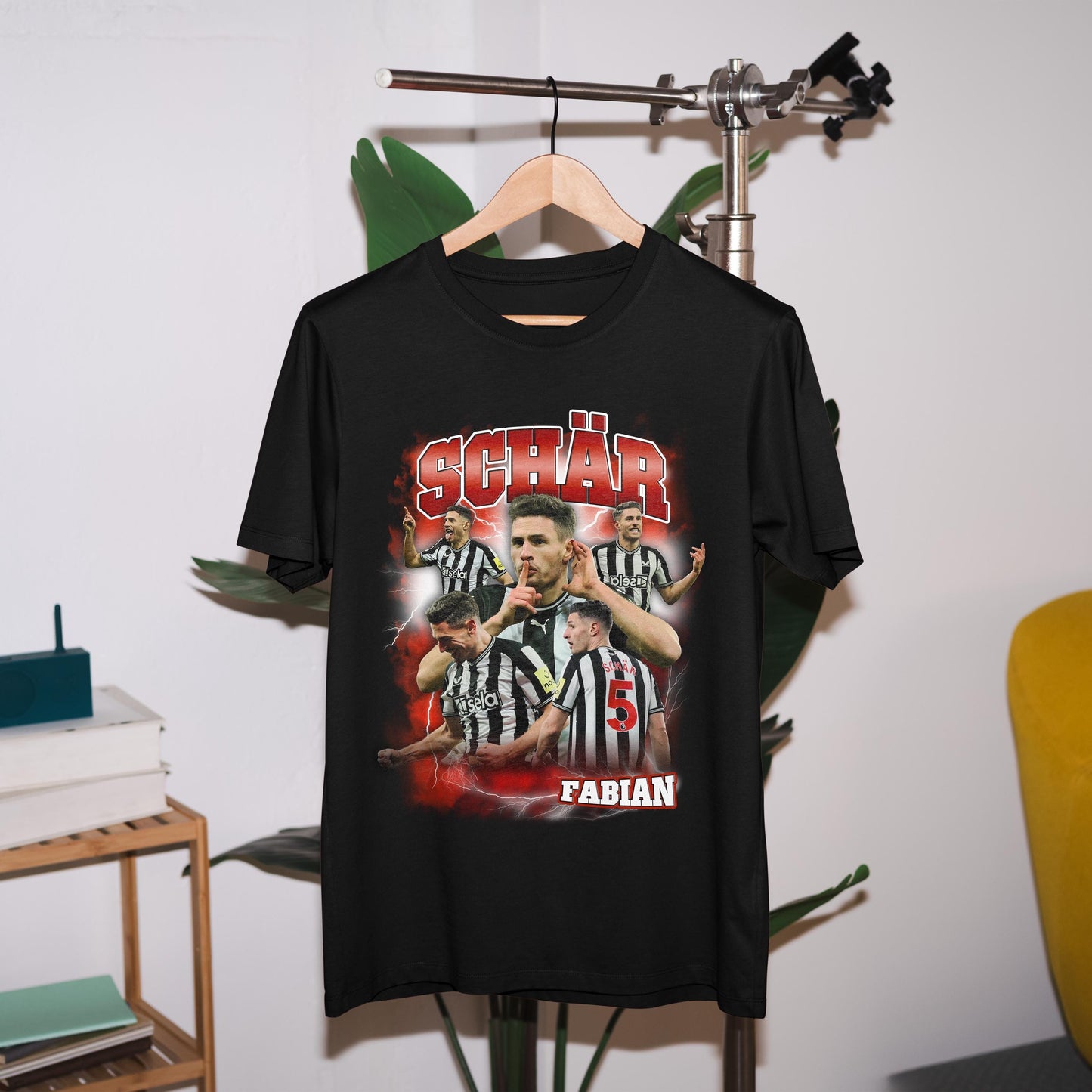 Fabian Schar Homage | NEWCASTLE UNITED T Shirt | Newcastle United FC | Switzerland | Nufc | Newcastle T Shirt | Newcastle Fan | Geordie