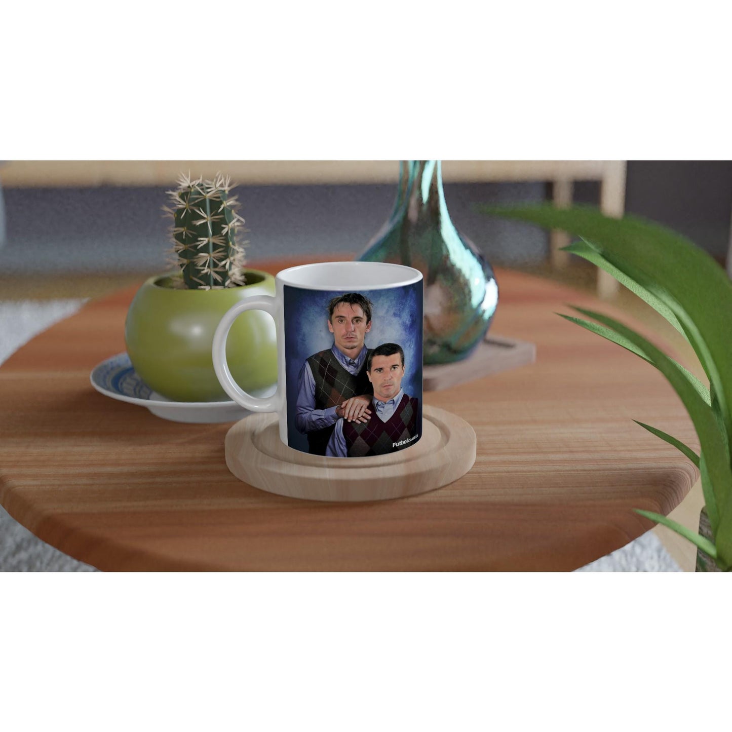 Gary Neville & Roy Keane Mug | Manchester United Inspired | Man United | Keane and Neville | Football Mug | Soccer Mug | Football Gift