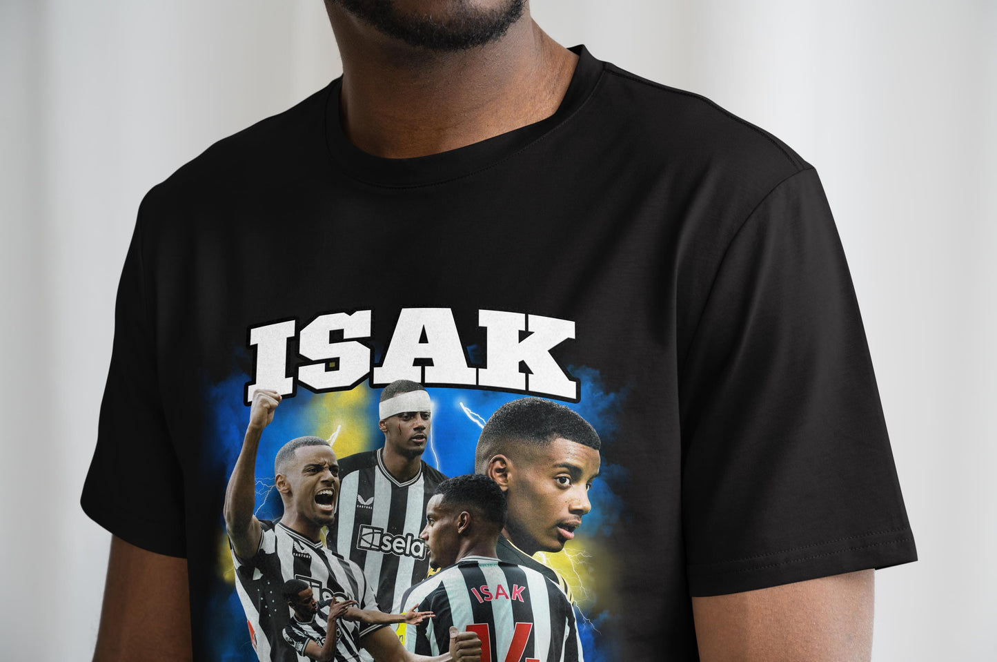 Alexander Isak Homage | Newcastle T Shirt | NUFC | Football | Soccer | Newcastle Fan | Newcastle Gift