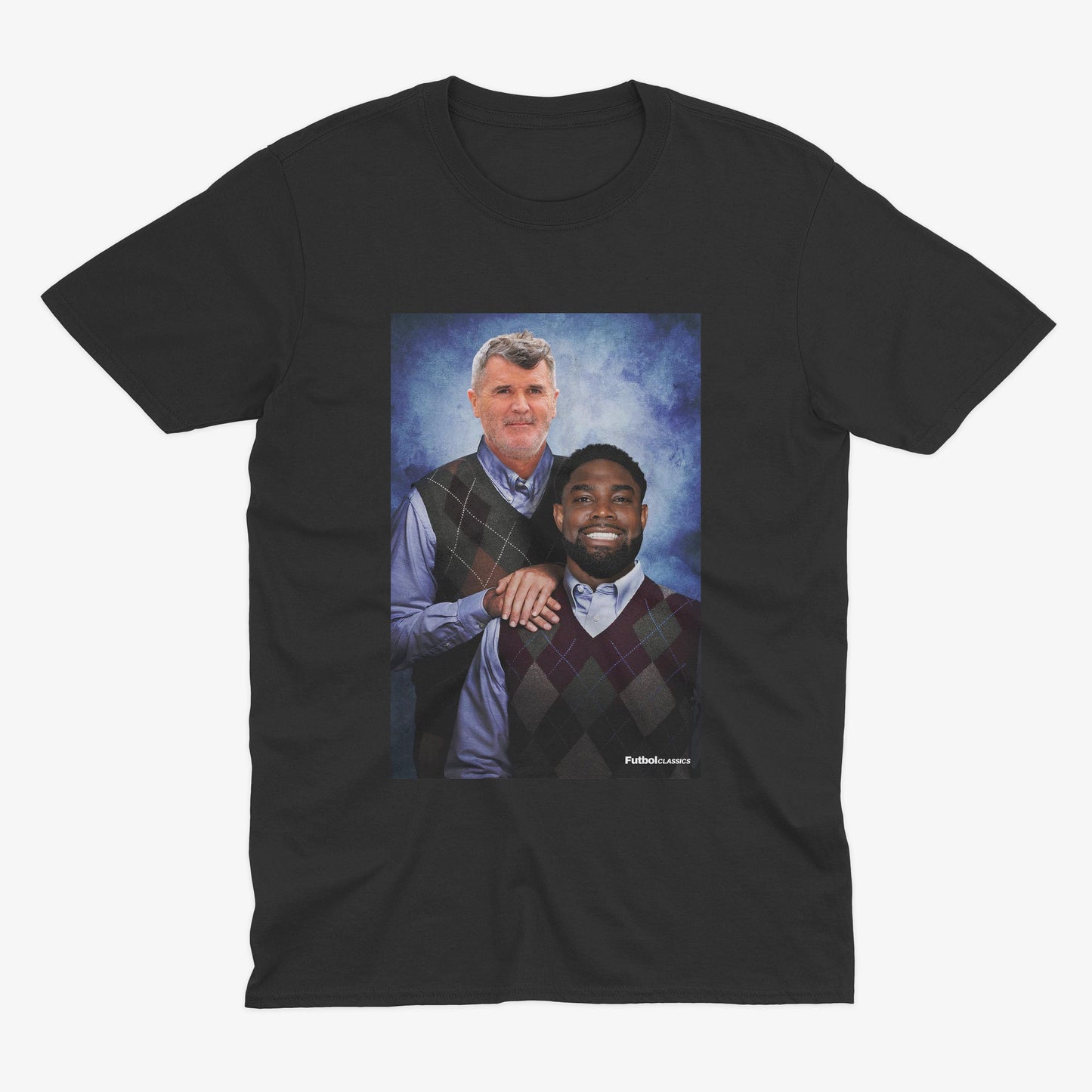 Roy Keane and Micah Richards T Shirt | Friends | Man UTD T Shirt | MUFC | Manchester United Gift | Sky Sports | Roy Keane T Shirt