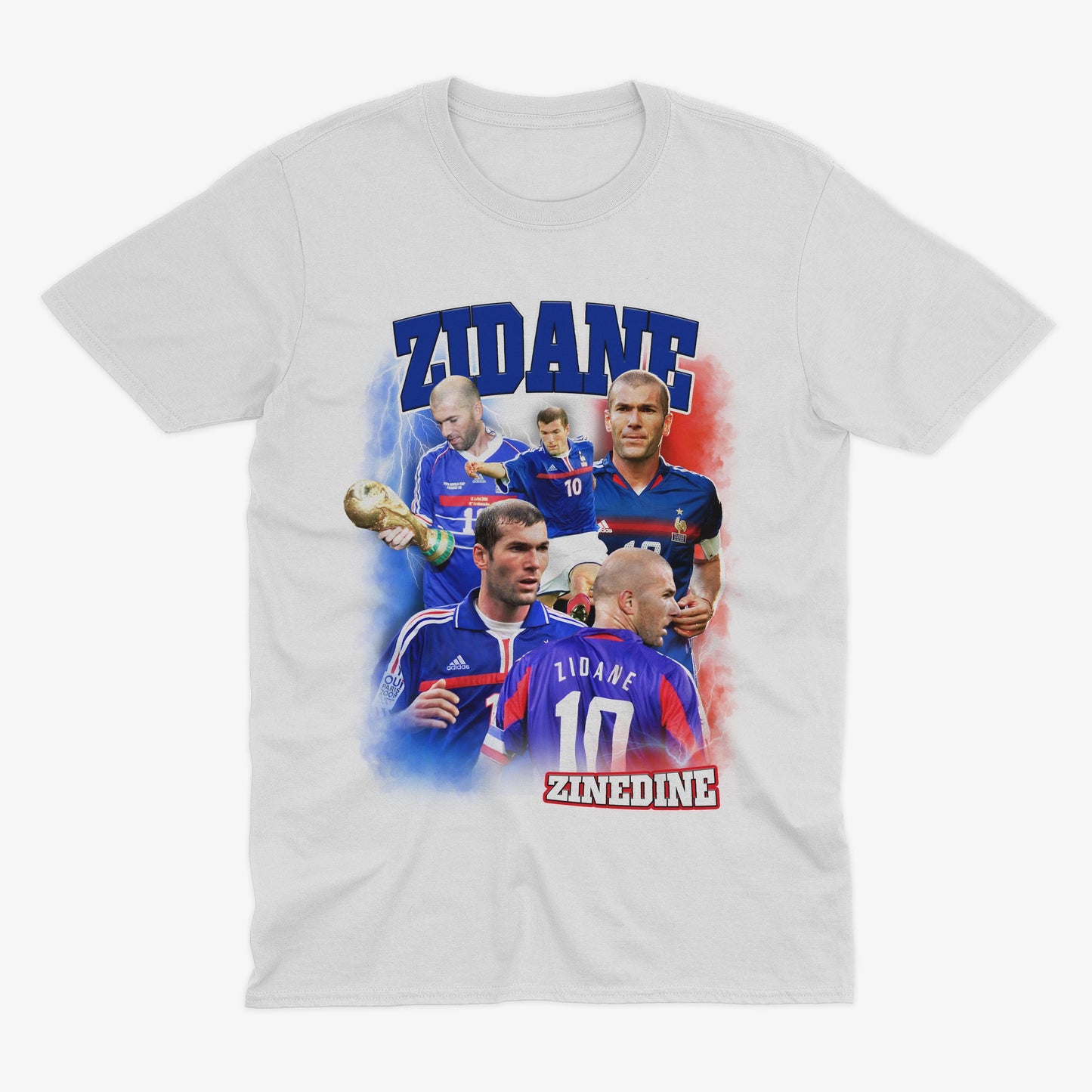 Zinedine Zidane Homage | France T Shirt | France Football | France Gift | Zidane T Shirt | Zidane France | Zidane Real Madrid