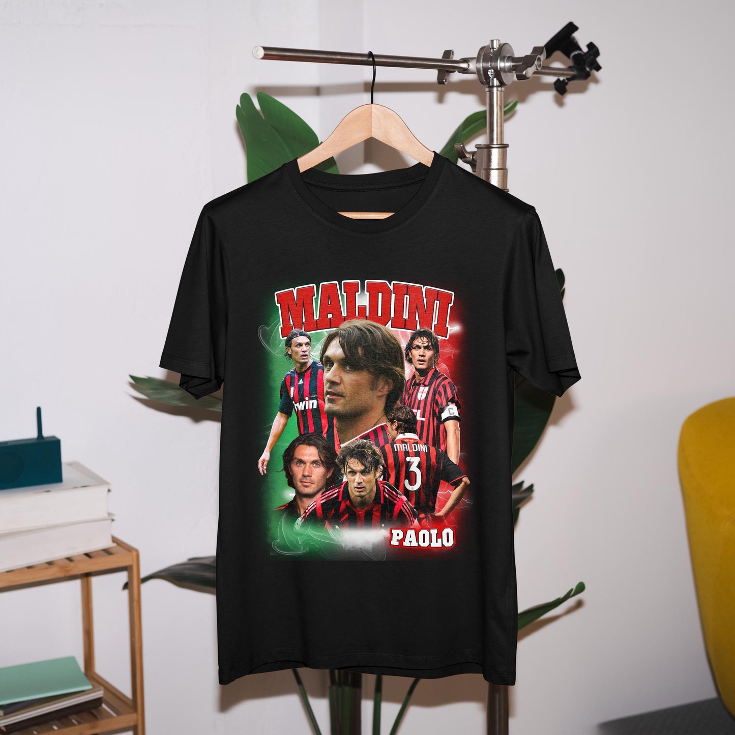 Paolo Maldini Homage | AC MILAN T Shirt | AC Milan Shirt | Italian Football | Italy | Maldini Italy | Italian Football | The Rossoneri