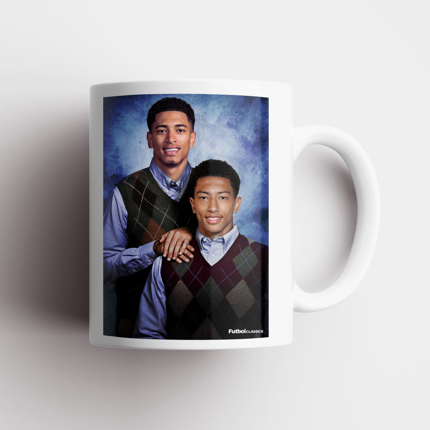Jude Bellingham & Jobe Bellingham football mug Real Madrid gift