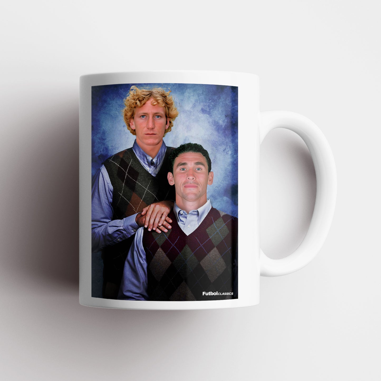 Ray Parlour & Martin Keown football mug Arsenal gift