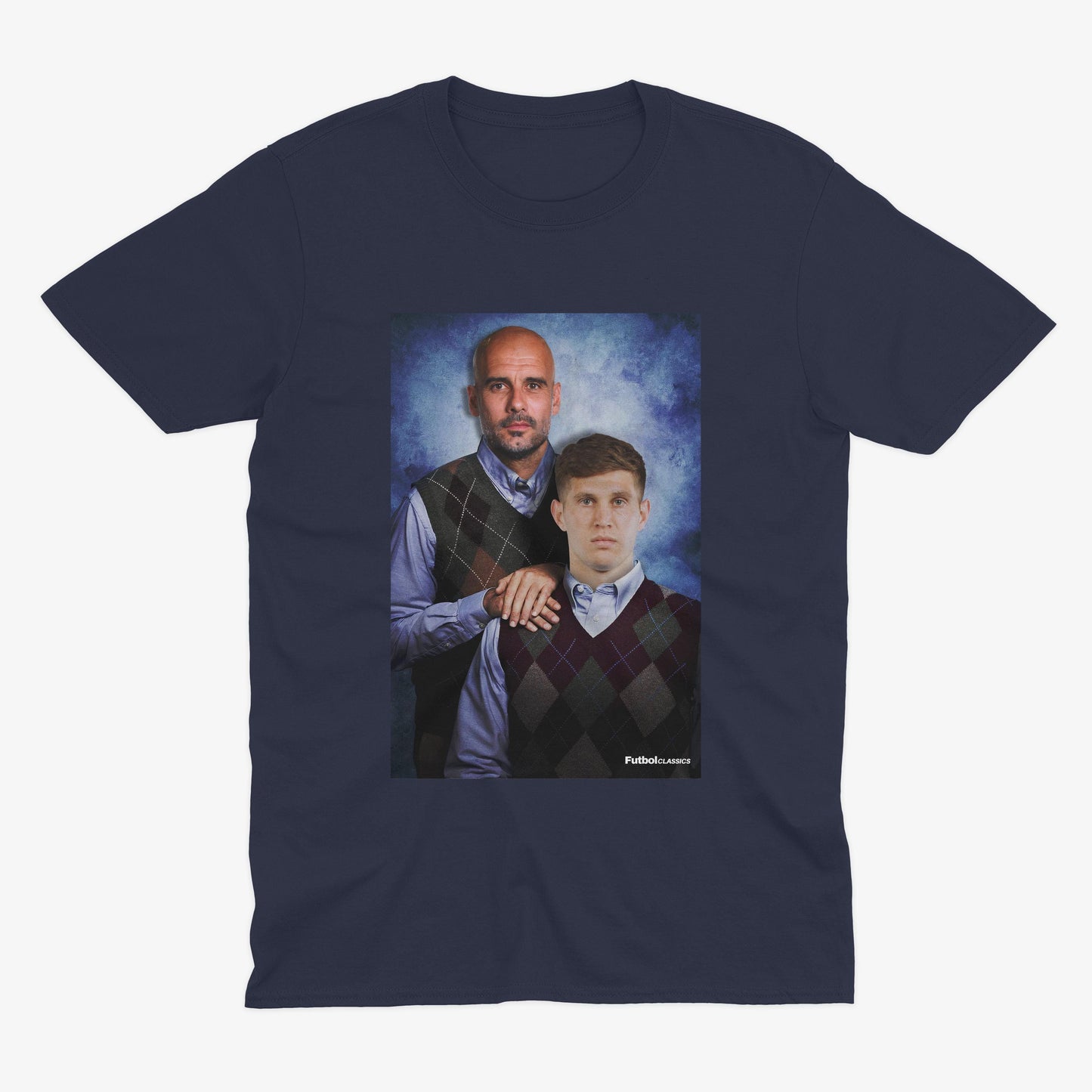 Pep Guardiola & John Stones T Shirt | Man City Gift | Man City T Shirt | MCFC | Manchester City Gift | Pep Guardiola Man City