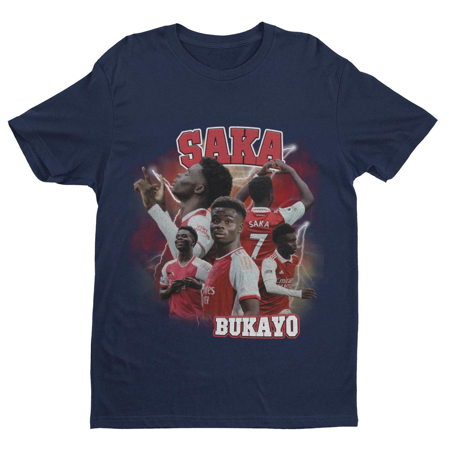 Bukayo Saka Homage | Arsenal T Shirt | AFC | Football | Soccer | Arsenal Fan | Arsenal Gift