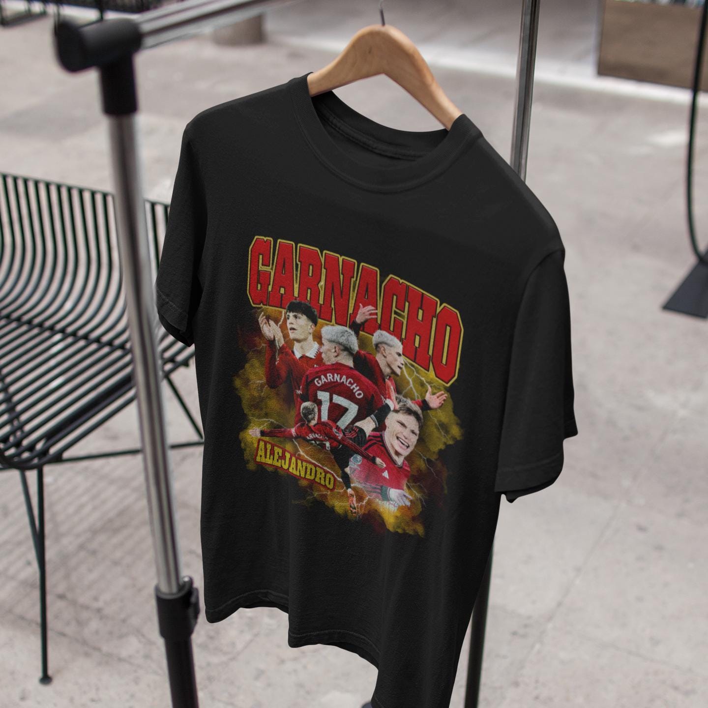 Alejandro Garnacho Homage | Manchester United T Shirt | MUFC | Football | Soccer | Man Utd Fan | Manchester United Gift