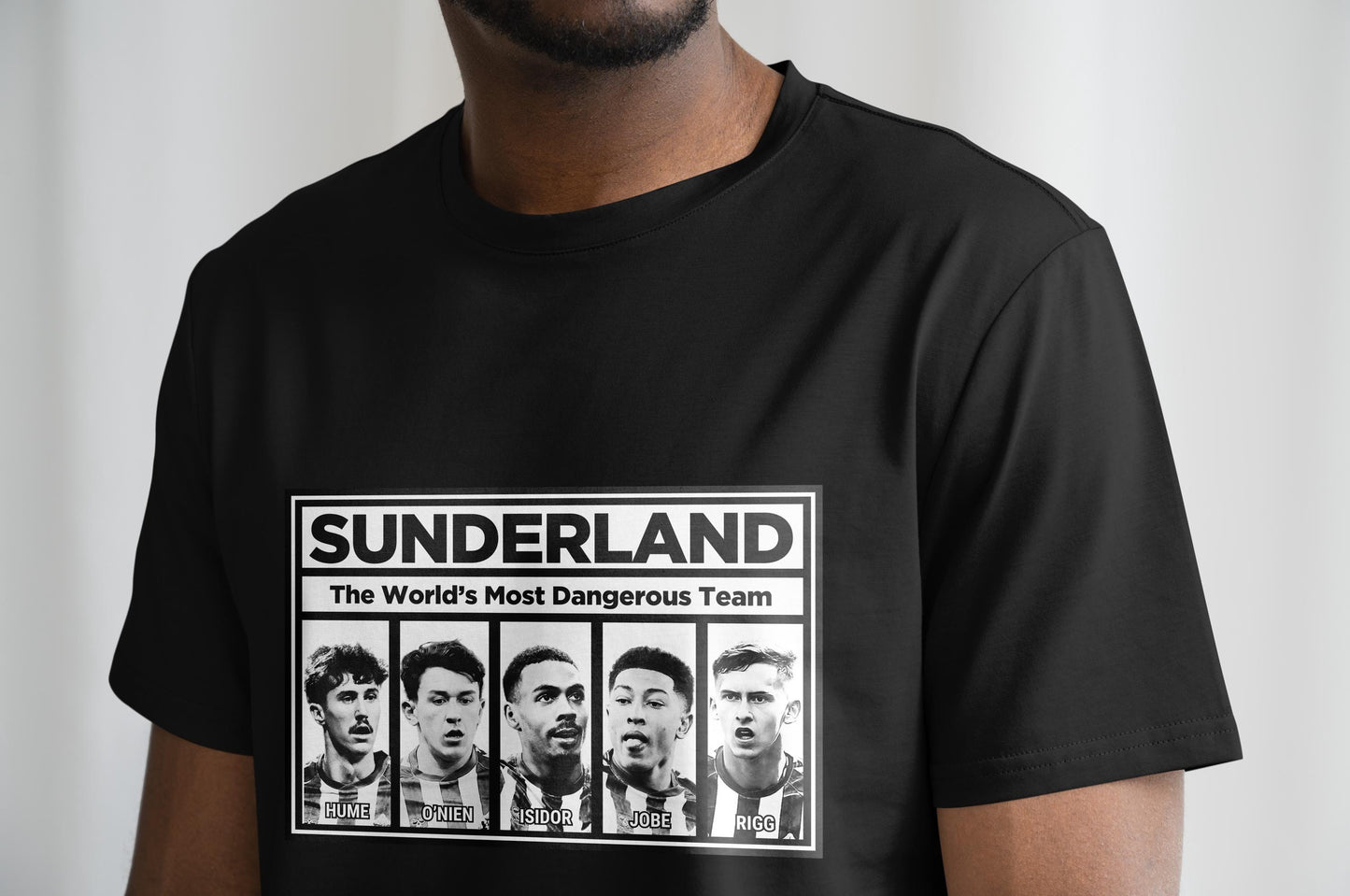 Iconic Sunderland NWA Style T Shirt | Sunderland T Shirt | Sunderland Gift | Sunderland Fan | SAFC Isidor Sunderland Shirt | Mackem