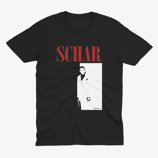 Fabian Schar Scarface Style T Shirt | Newcastle T Shirt | Nufc | Geordie T Shirt | Funny Football Tee | Newcastle United | Newcastle Fan