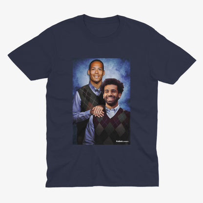Virgil Van Dijk & Mo Salah T Shirt | Liverpool T Shirt | Liverpool Fan | Liverpool Gift | Mo Salah Liverpool