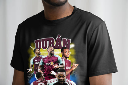 Jhon Duran Homage | Aston Villa T Shirt | AVFC | Football | Soccer | Aston Villa Fan | Aston Villa Gift | John Duran Colombia