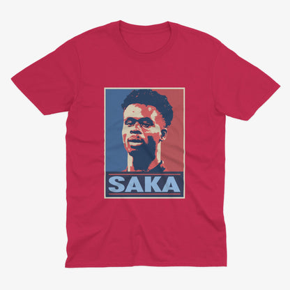 Bukayo Saka Tribute - Graphic | Arsenal T Shirt | AFC | Football | Soccer | Arsenal Fan | Arsenal Gift | Saka Arsenal | Emirates Stadium