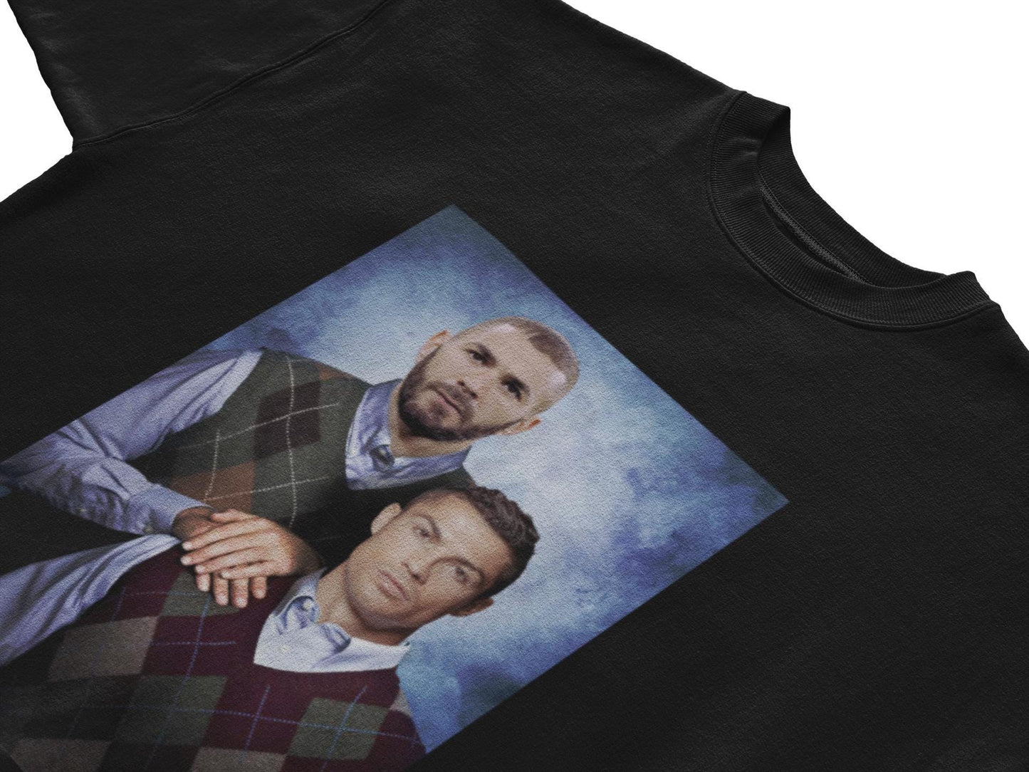 Karim Benzema & Cristiano Ronaldo T Shirt | Real Madrid T Shirt | Real Madrid Fan | Real Madrid Gift | Benzema and Ronaldo