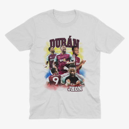 Jhon Duran Homage | Aston Villa T Shirt | AVFC | Football | Soccer | Aston Villa Fan | Aston Villa Gift | John Duran Colombia