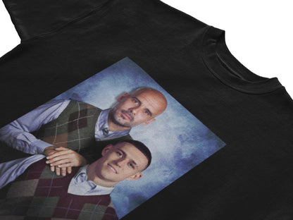 Pep Guardiola & Phil Foden T Shirt | Man City Gift | Man City T Shirt | MCFC | Manchester City Gift