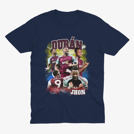 Jhon Duran Homage | Aston Villa T Shirt | AVFC | Football | Soccer | Aston Villa Fan | Aston Villa Gift | John Duran Colombia