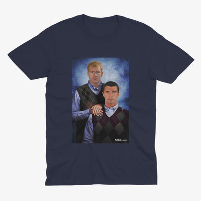 Paul Scholes & Roy Keane T Shirt | Manchester United T Shirt | Man U Fan | Man Utd Gift | MUFC | Man Utd Legends | Old Trafford