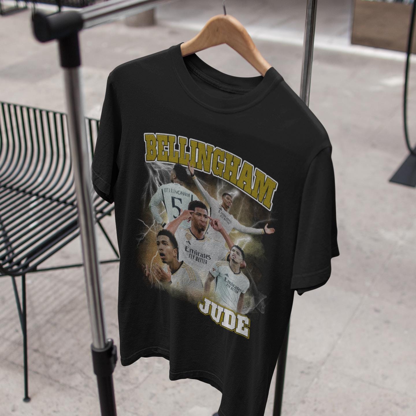 Jude Bellingham Homage | Real Madrid T Shirt | RMFC | Football | Soccer | Madrid Fan | Real Madrid Gift