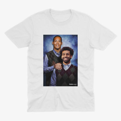 Virgil Van Dijk & Mo Salah T Shirt | Liverpool T Shirt | Liverpool Fan | Liverpool Gift | Mo Salah Liverpool
