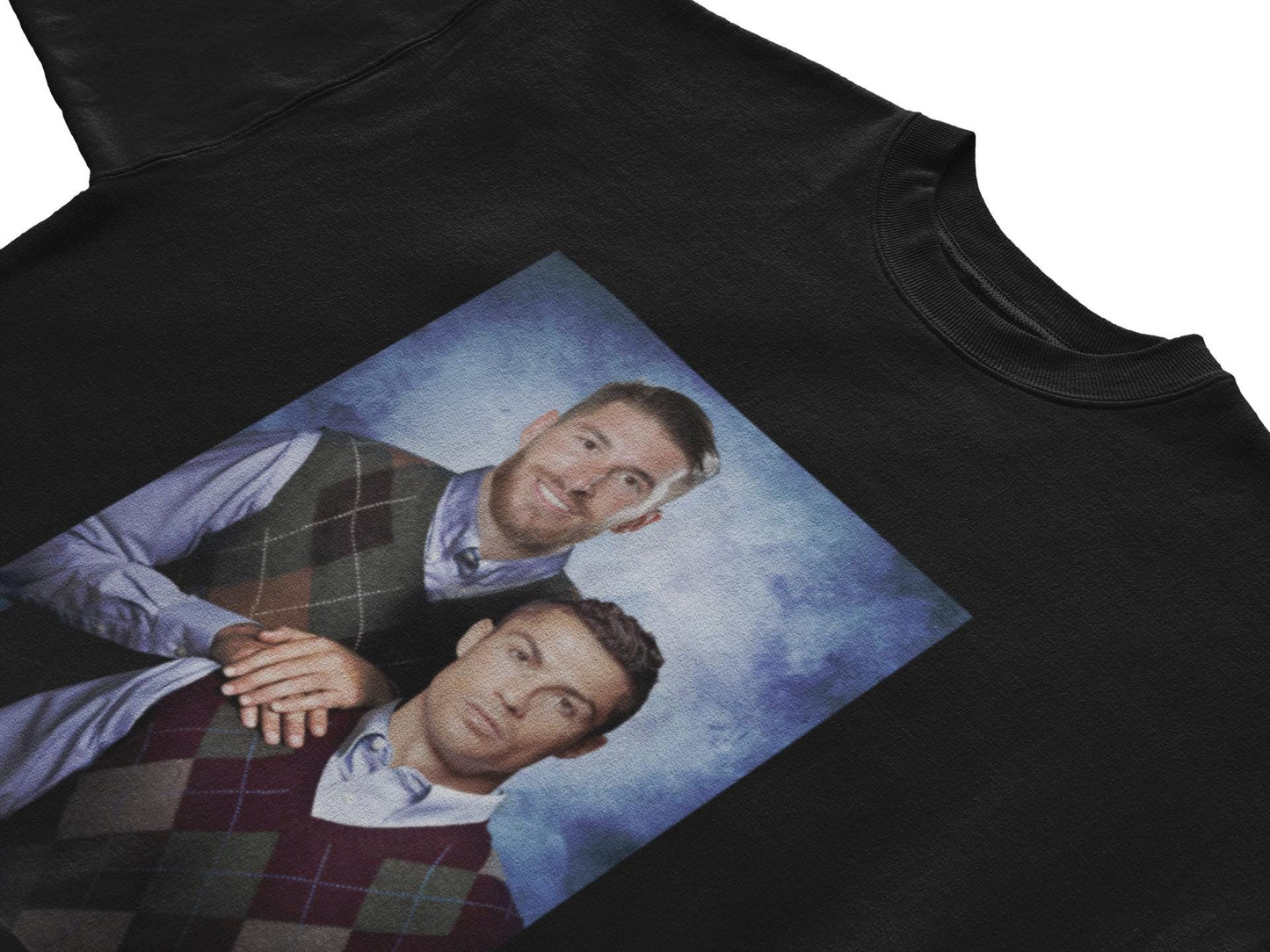 Sergio Ramos & Cristiano Ronaldo T Shirt | Real Madrid T Shirt | Real Madrid Fan | Real Madrid Gift | Ramos and Ronaldo