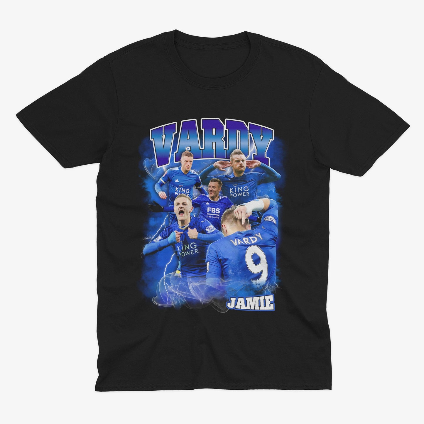 JAMIE VARDY Homage | Leicester City T Shirt | LCFC | Football | Leicester City Fan | Leicester City Gift |  King Power | Leicester Shirt