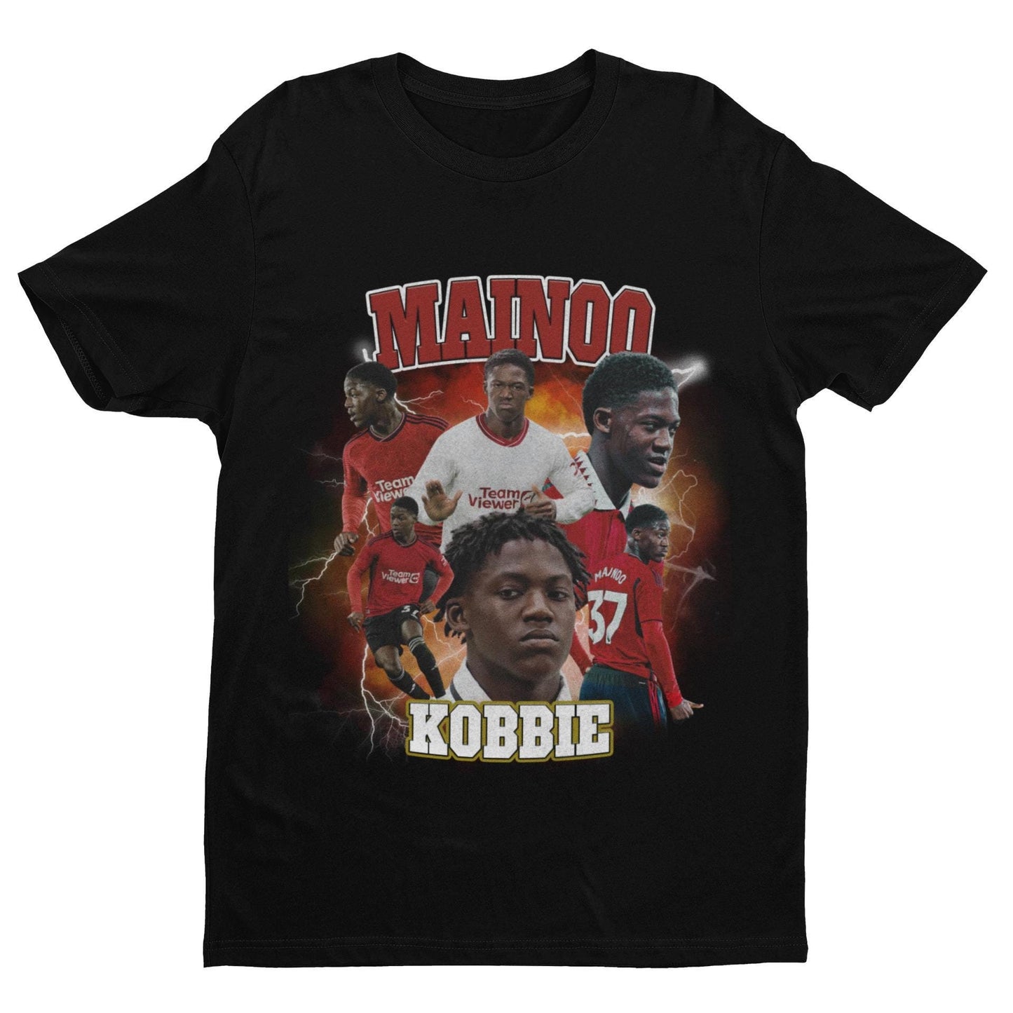 Kobbie Mainoo Homage | Manchester United T Shirt | MUFC | Football | Soccer | Man Utd Fan | Manchester United Gift