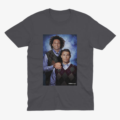 Marcelo & Cristiano Ronaldo T Shirt | Real Madrid T Shirt | Real Madrid Fan | Real Madrid Gift | Marcelo and Ronaldo