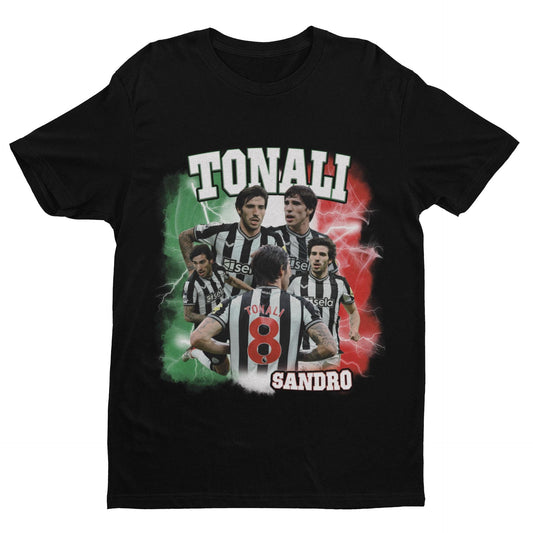 Sandro Tonali Homage | Newcastle T Shirt | NUFC | Football | Soccer | Newcastle Fan | Newcastle Gift