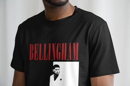 Jue Bellingham Scarface Style T Shirt | Real Madrid T Shirt | RMFC | Los Blancos | Bernabeu | Real Madrid Fan | Real Madrid Gift