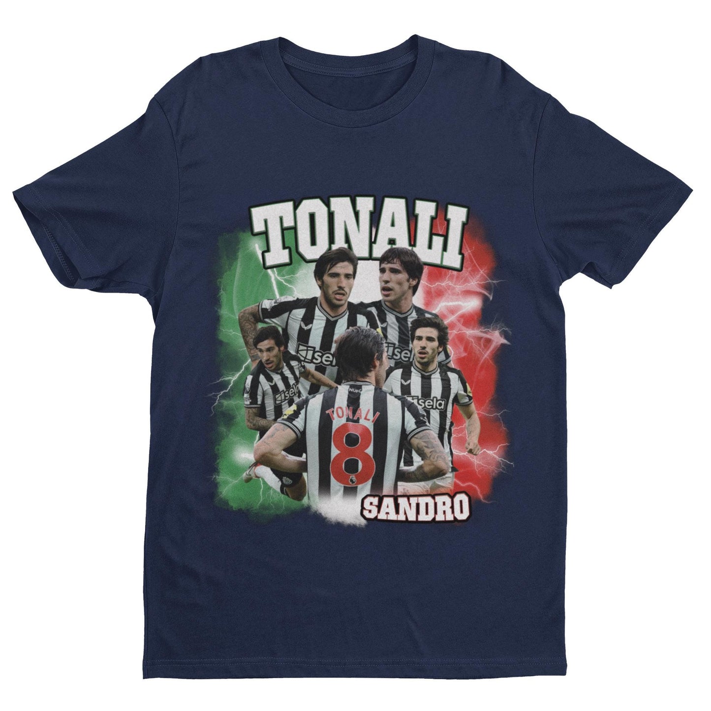 Sandro Tonali Homage | Newcastle T Shirt | NUFC | Football | Soccer | Newcastle Fan | Newcastle Gift