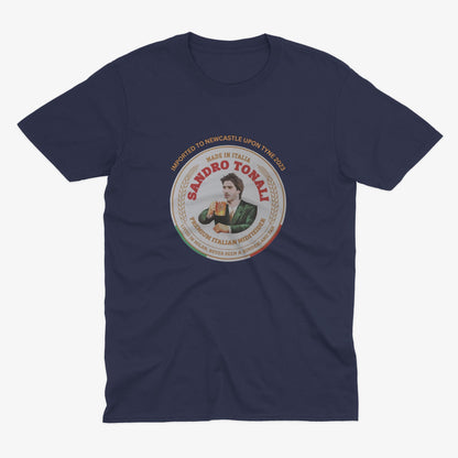 Sandro Tonali - Made In Italia | Newcastle T Shirt | NUFC | Football | Soccer | Newcastle Fan | Newcastle Gift | Tonali Italy T Shirt