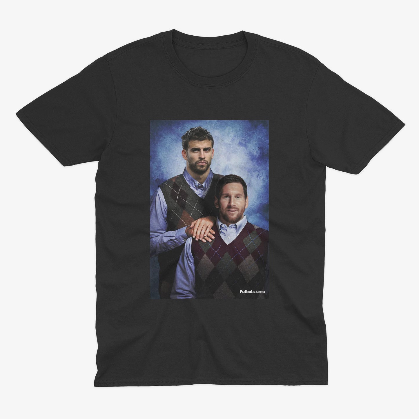 Gerard Pique & Lionel Messi T Shirt | Barcelona T Shirt | Lionel Messi Barcelona | Barcelona Shirt | Pique and Messi | Pique Barcelona Tee