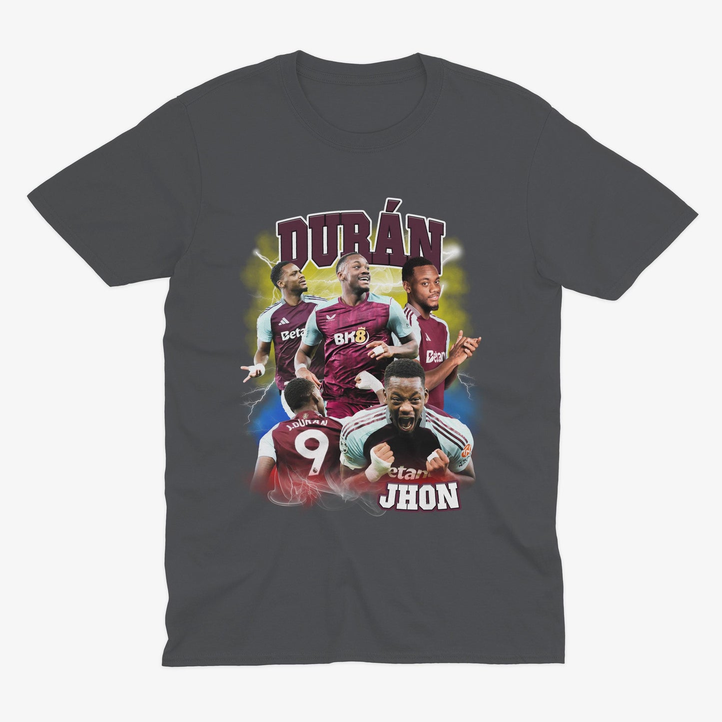 Jhon Duran Homage | Aston Villa T Shirt | AVFC | Football | Soccer | Aston Villa Fan | Aston Villa Gift | John Duran Colombia