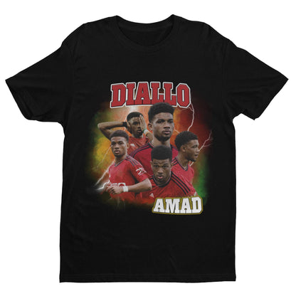 Amad Diallo Homage | Manchester United T Shirt | MUFC | Football | Soccer | Man Utd Fan | Manchester United Gift