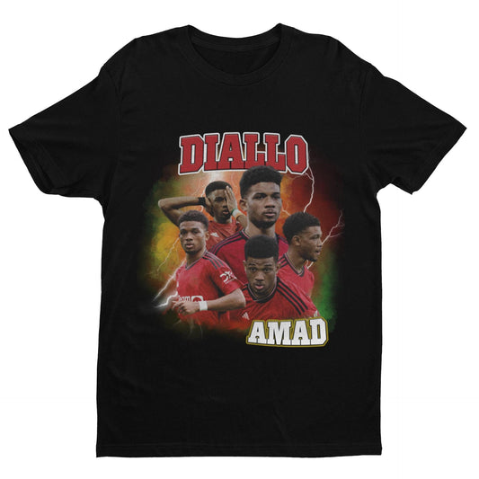 Amad Diallo Homage | Manchester United T Shirt | MUFC | Football | Soccer | Man Utd Fan | Manchester United Gift