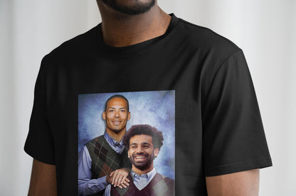Virgil Van Dijk & Mo Salah T Shirt | Liverpool T Shirt | Liverpool Fan | Liverpool Gift | Mo Salah Liverpool