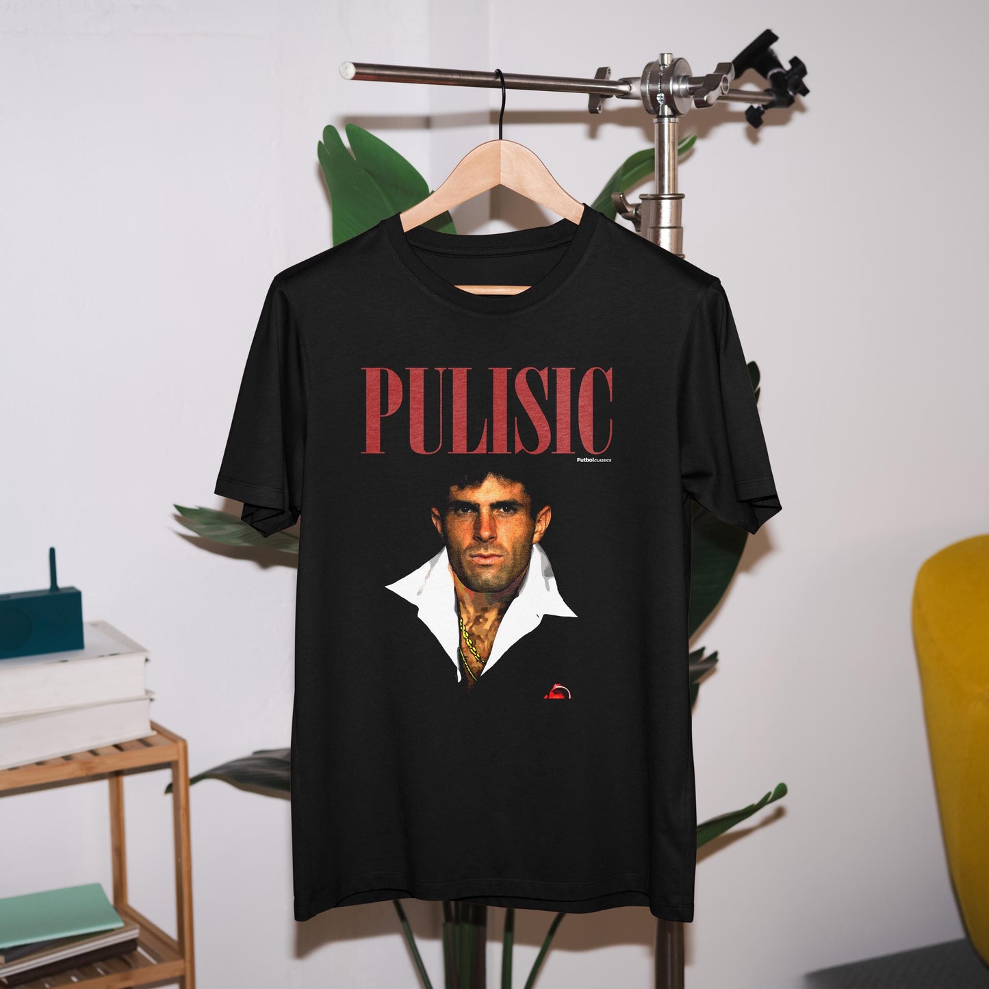 Cristian Pulisic Scarface Style T Shirt | AC Milan T Shirt | Milan | Rossoneri | San Siro | AC Milan Fan | AC Milan Gift | Milan T Shirt