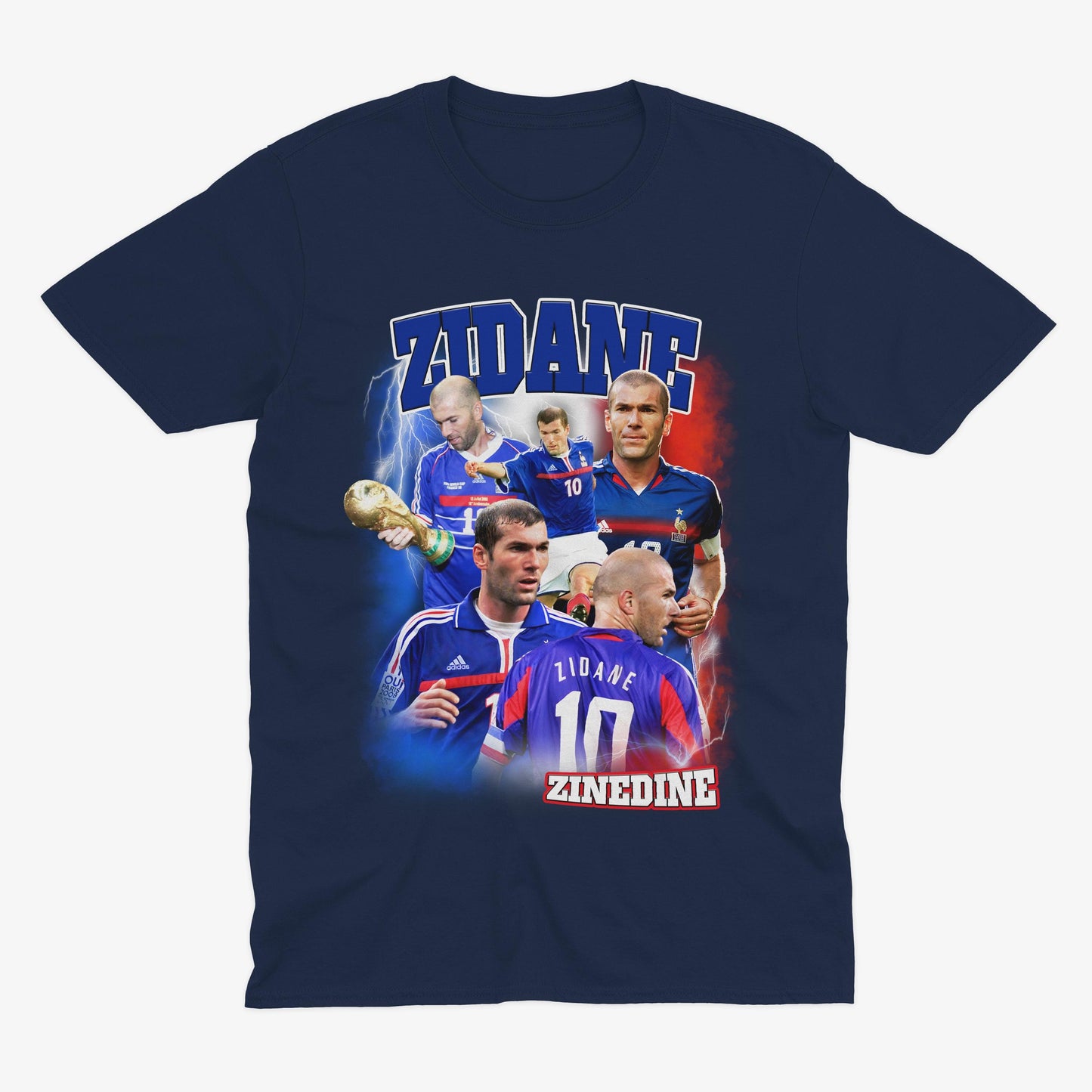 Zinedine Zidane Homage | France T Shirt | France Football | France Gift | Zidane T Shirt | Zidane France | Zidane Real Madrid