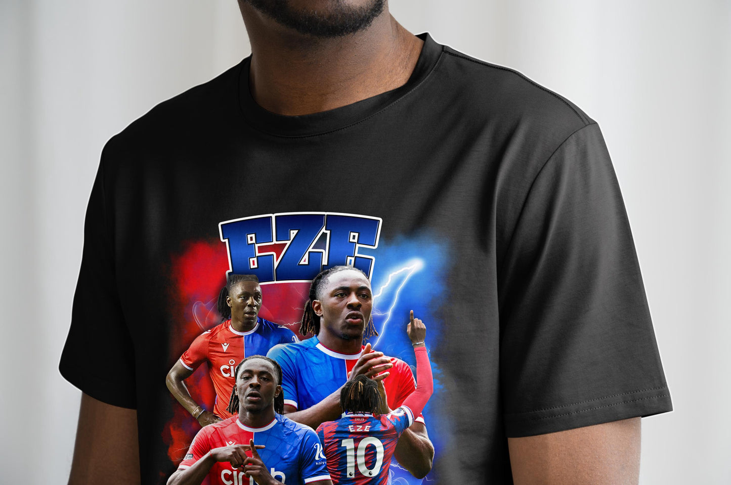 EBERECHI EZE Homage | Crystal Palace T Shirt | CPFC | Football | Soccer | Crystal Palace Fan | Crystal Palace Gift | Selhurst Park