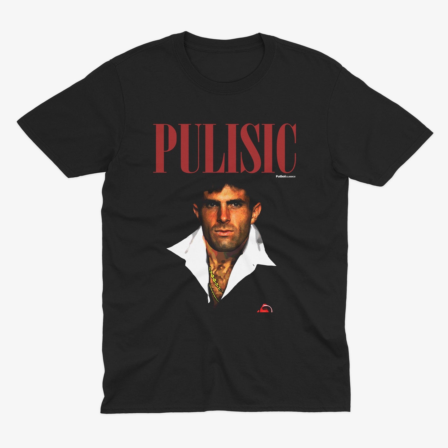 Cristian Pulisic Scarface Style T Shirt | AC Milan T Shirt | Milan | Rossoneri | San Siro | AC Milan Fan | AC Milan Gift | Milan T Shirt