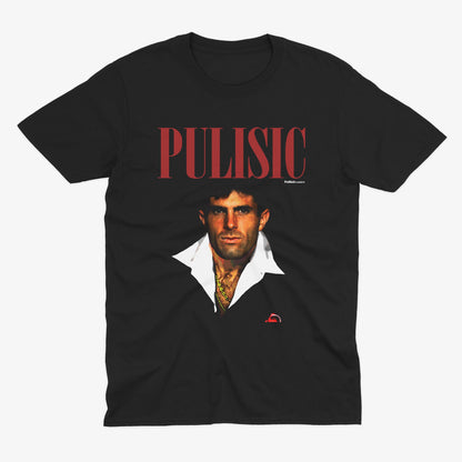Cristian Pulisic Scarface Style T Shirt | AC Milan T Shirt | Milan | Rossoneri | San Siro | AC Milan Fan | AC Milan Gift | Milan T Shirt