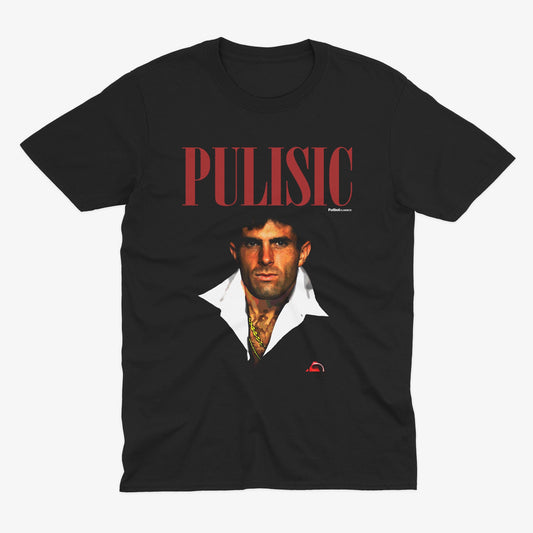 Cristian Pulisic Scarface Style T Shirt | AC Milan T Shirt | Milan | Rossoneri | San Siro | AC Milan Fan | AC Milan Gift | Milan T Shirt
