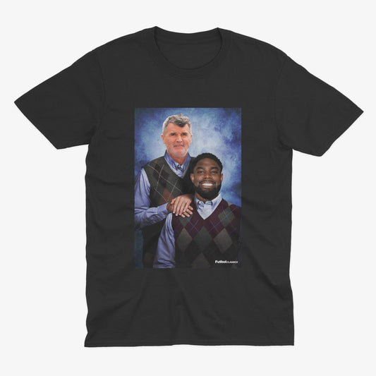 Roy Keane and Micah Richards T Shirt | Friends | Man UTD T Shirt | MUFC | Manchester United Gift | Sky Sports  | Roy Keane T Shirt