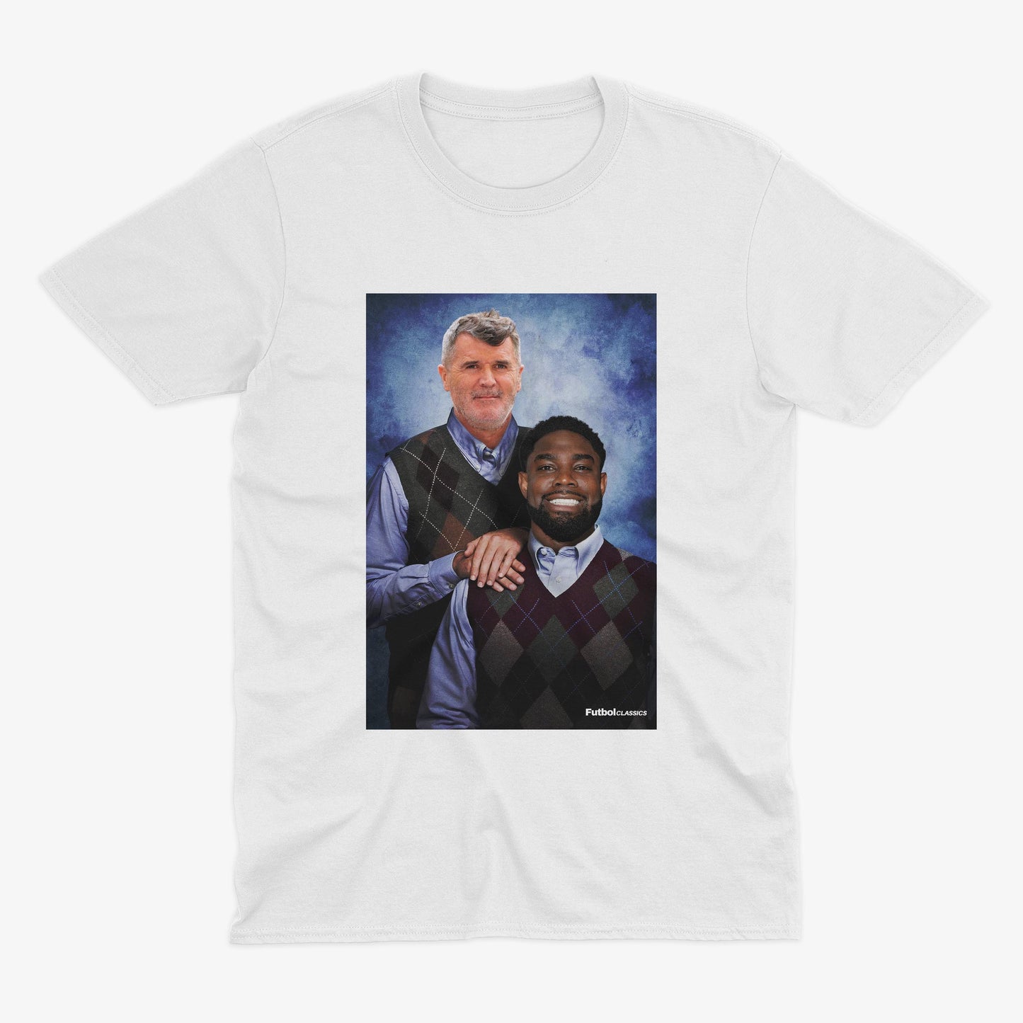 Roy Keane and Micah Richards T Shirt | Friends | Man UTD T Shirt | MUFC | Manchester United Gift | Sky Sports  | Roy Keane T Shirt
