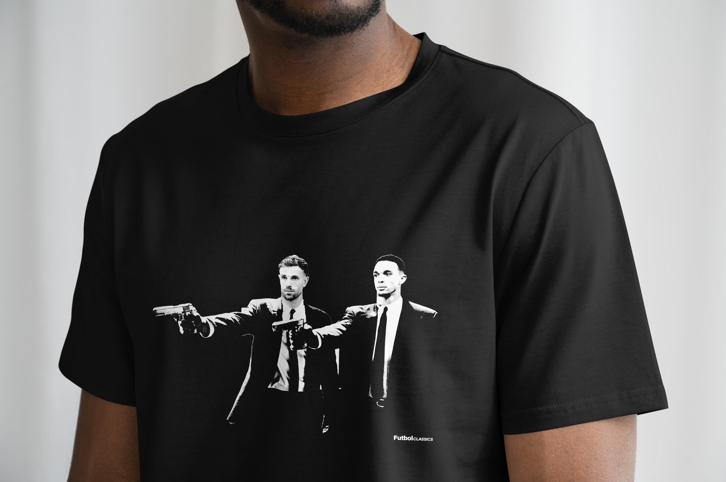 Jordan Henderson & Trent Alexander Arnold Pulp Fiction Style T Shirt | Liverpool T Shirt | LFC | Scouser | Anfield | Liverpool Fan