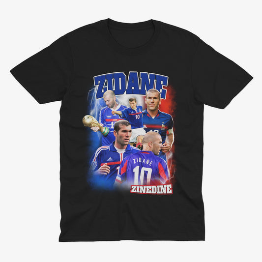 Zinedine Zidane Homage | France T Shirt | France Football | France Gift | Zidane T Shirt | Zidane France | Zidane Real Madrid
