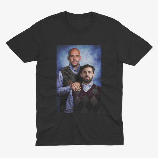 Pep Guardiola & Bernardo Silva T Shirt | Man City Gift | Man City T Shirt | MCFC | Manchester City Gift
