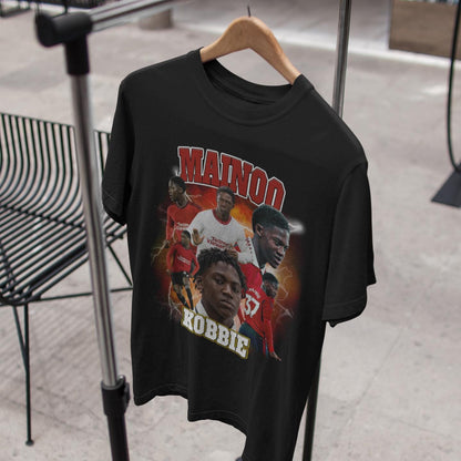 Kobbie Mainoo Homage | Manchester United T Shirt | MUFC | Football | Soccer | Man Utd Fan | Manchester United Gift