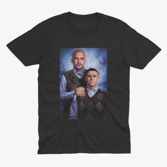 Pep Guardiola & Phil Foden T Shirt | Man City Gift | Man City T Shirt | MCFC | Manchester City Gift